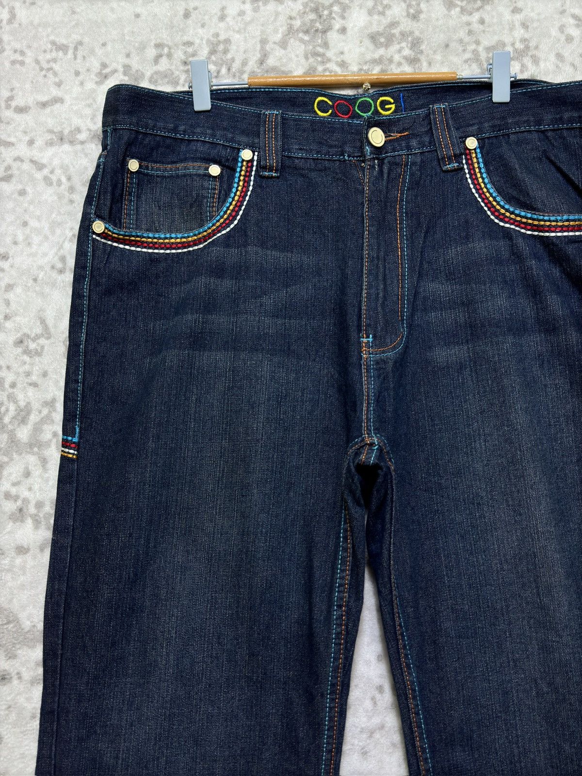 Coogi Vintage Coogi Australia Egyptian Eagle Embroidered Hip Hop Size US 39 - 4 Thumbnail