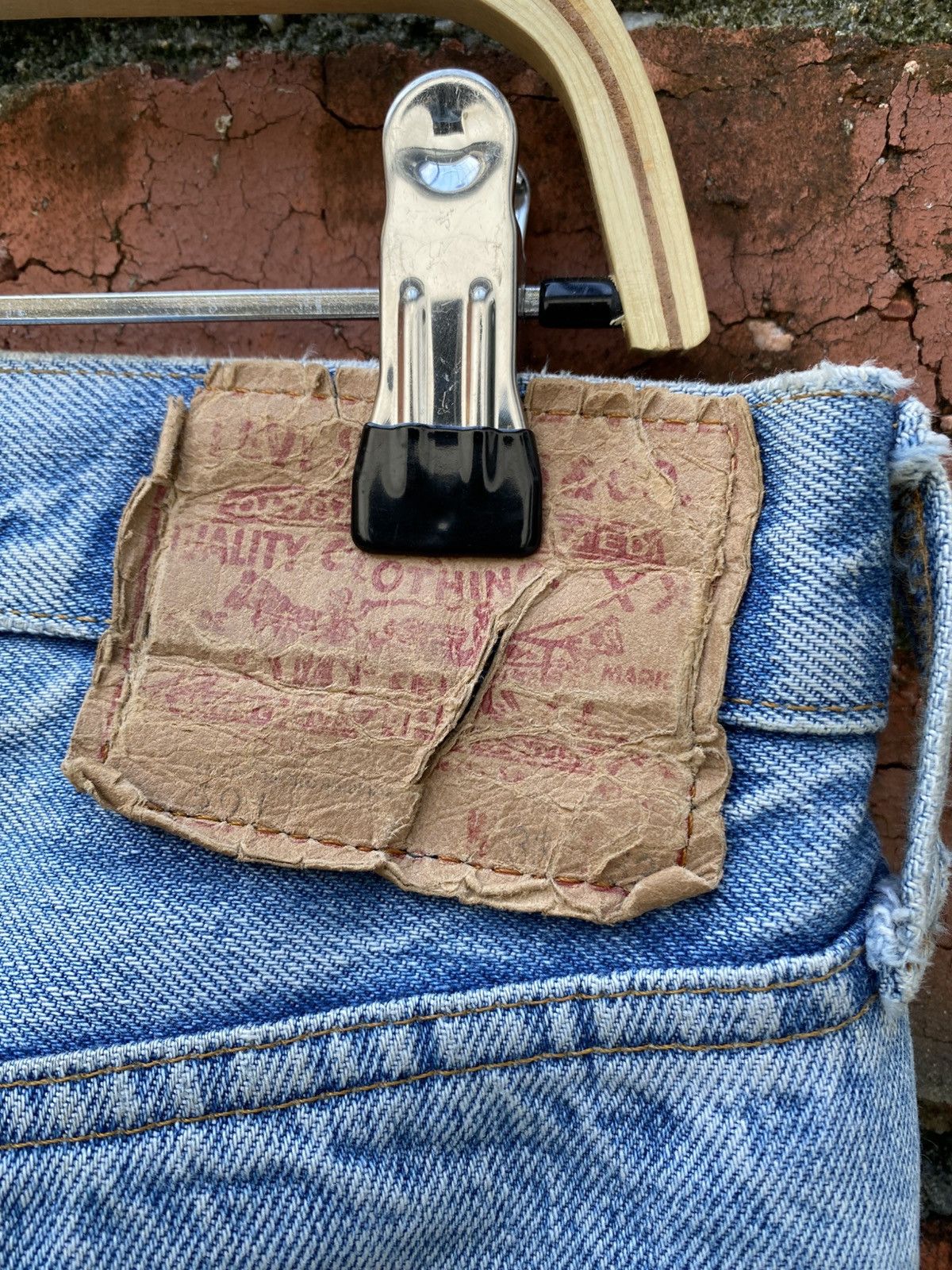 Levi's Vintage Clothing W32x30 Vintage levi's 501 redline selvedge distressed Size US 32 / EU 48 - 9 Thumbnail