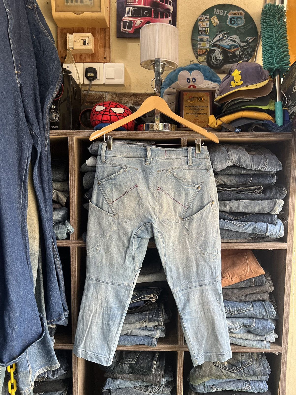 Marithe + Francois Girbaud 🔥Rare Marithe Francois Girbaud Distressed Denim Size US 30 / EU 46 - 2 Thumbnail