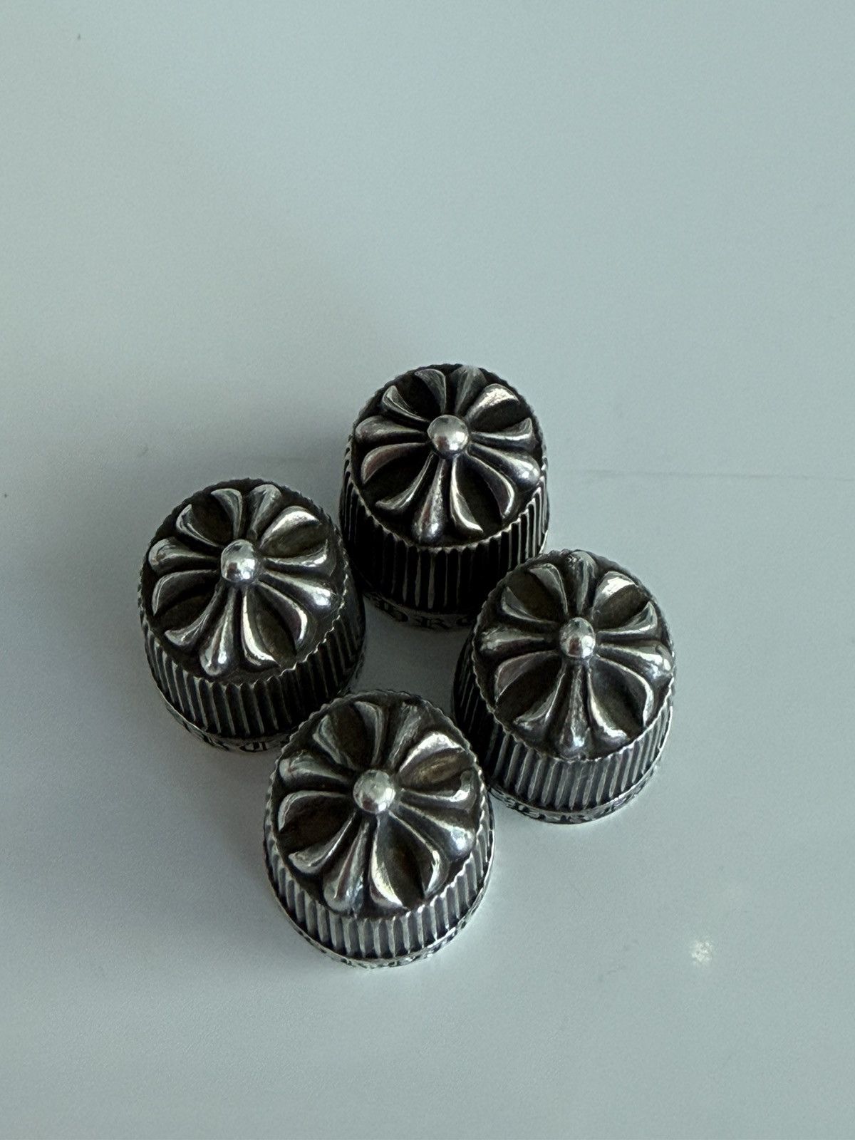 Chrome Hearts Chrome Heart Tire Caps set of 4 Size ONE SIZE - 3 Thumbnail
