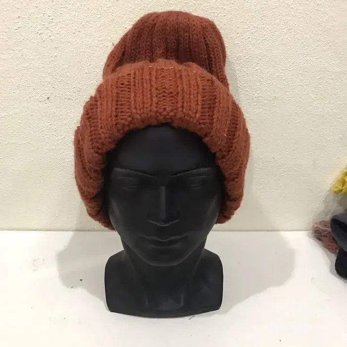 Japanese Brand Japanese Brand Knit Beanie Hat Size ONE SIZE - 3 Thumbnail