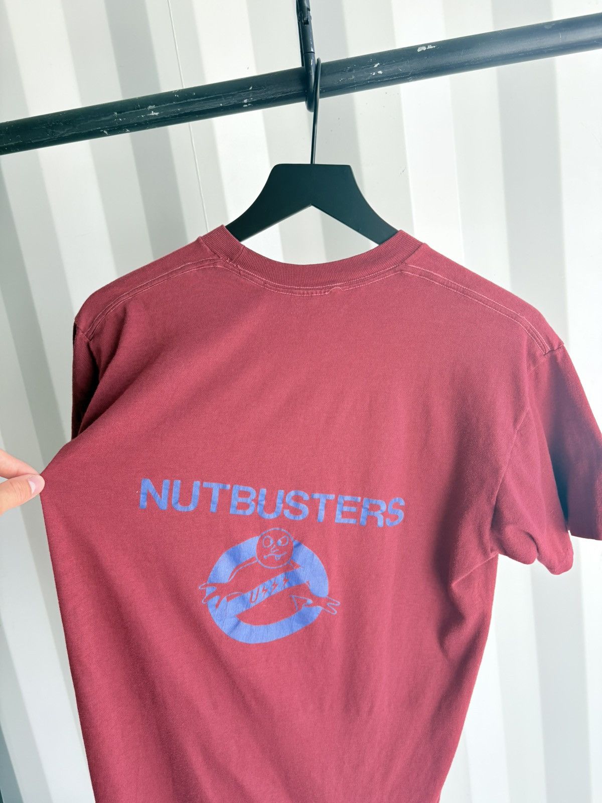 Vintage Vintage Nutbusters Shirt Faded Distress Freaky Parody Size US L / EU 52-54 / 3 - 1 Thumbnail