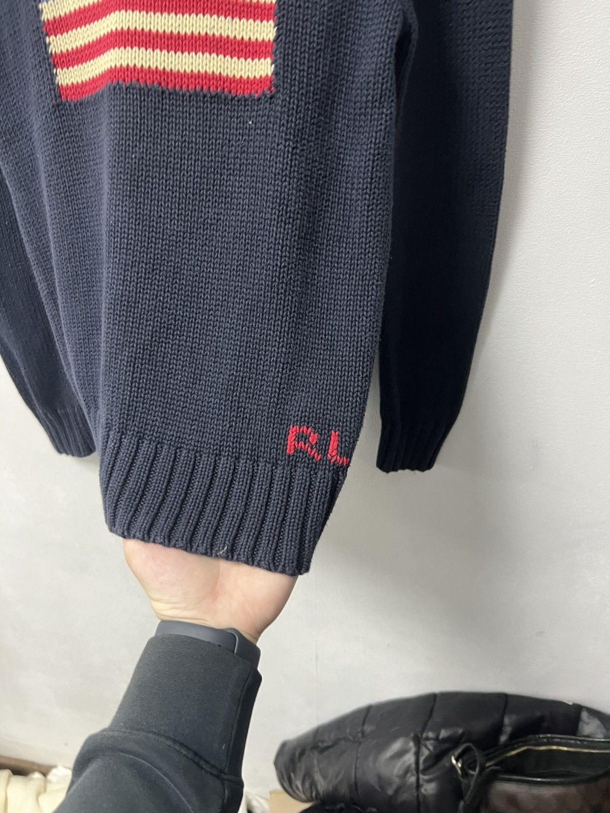 Polo Ralph Lauren Polo Ralph Lauren USA flag sweater Size US XS / EU 42 / 0 - 2 Thumbnail