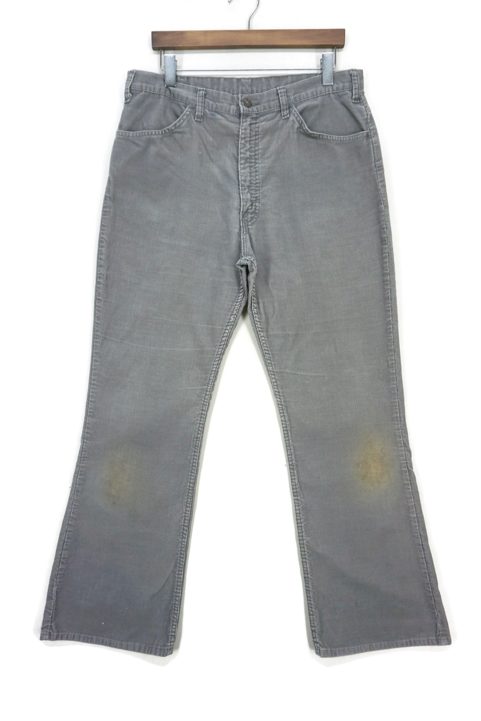 Levi's Vintage Levis 648 Pants Size W35xL31 60s 70s White Tab Flare Size US 35 - 1 Thumbnail
