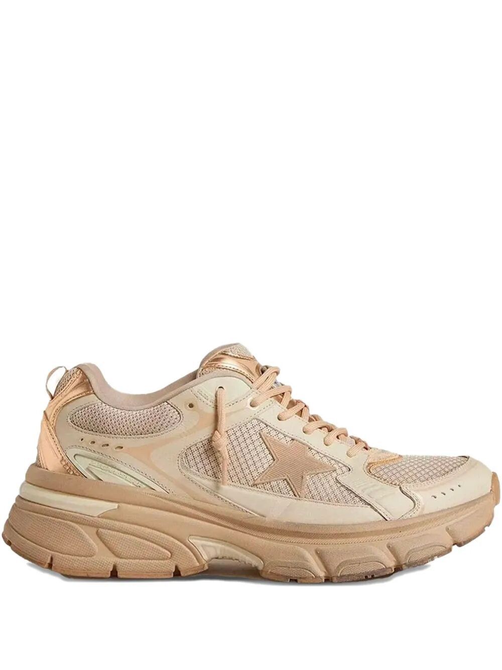 Golden Goose "LIGHTSTAR" NET LEATHER AND SUEDE UPPER TPU STAR NET HEEL Size US 9 / EU 42 - 1 Thumbnail