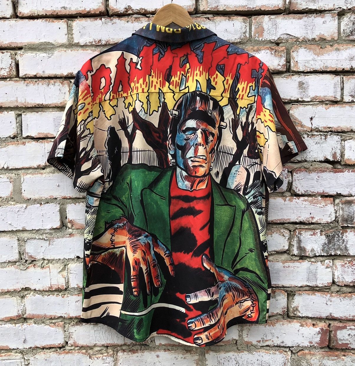 Vintage Frankenstein Movie Character Hannibal Horror 3D Printed Size US M / EU 48-50 / 2 - 2 Thumbnail