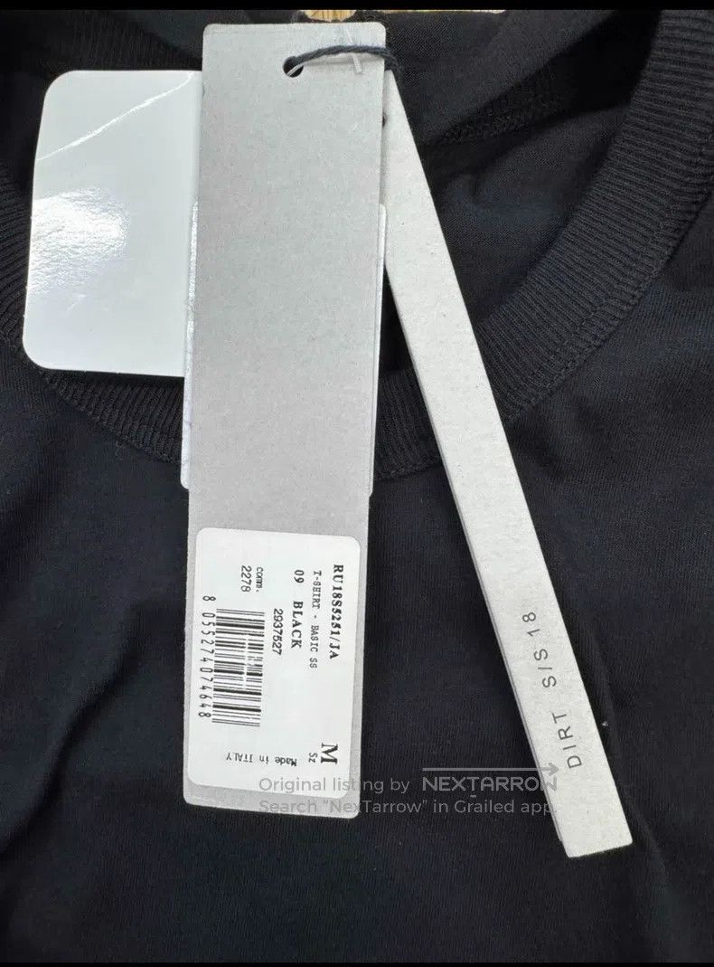 Rick Owens Rick Owens Solid round neck long short sleeves Size US M / EU 48-50 / 2 - 8 Thumbnail