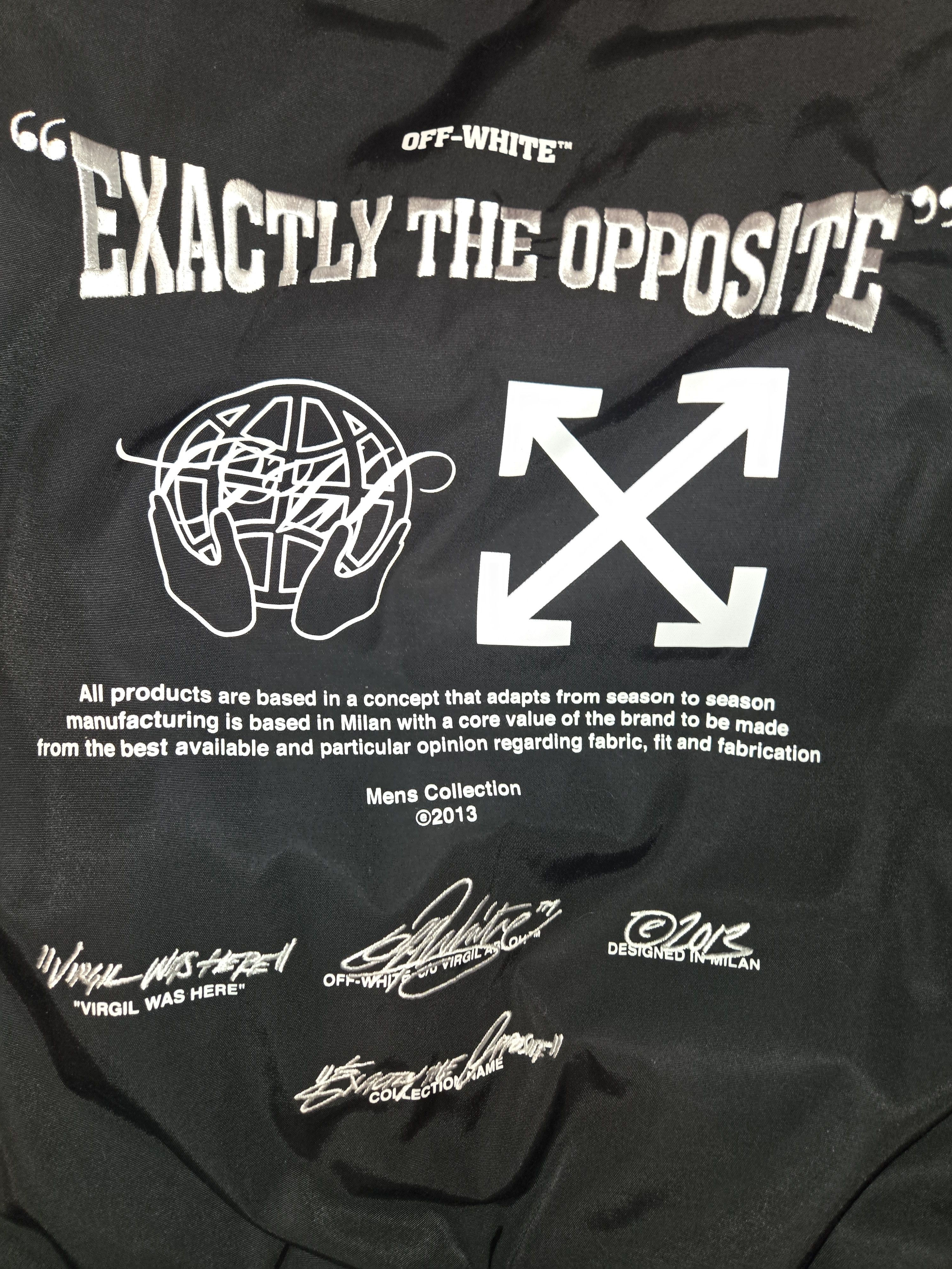 Off-White Off-White Bomber Jacket Size US S / EU 44-46 / 1 - 15 Thumbnail