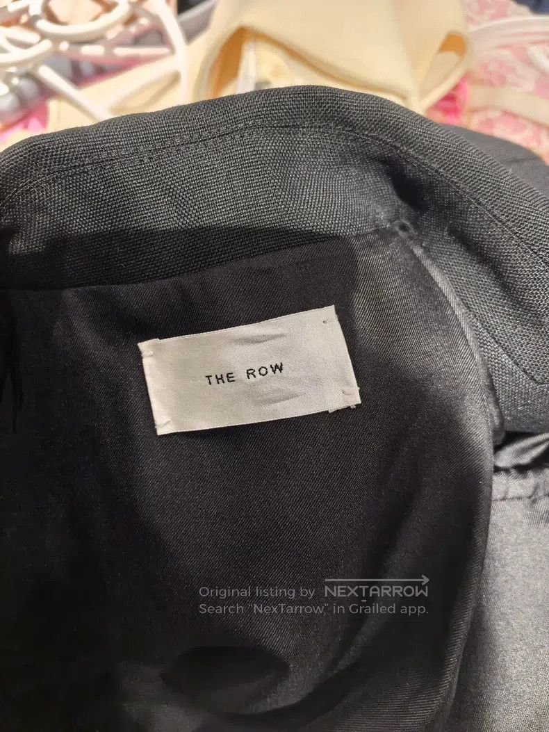 The Row The Row Silk Wool Blazer Coat Size XS / US 0-2 / IT 36-38 - 3 Thumbnail