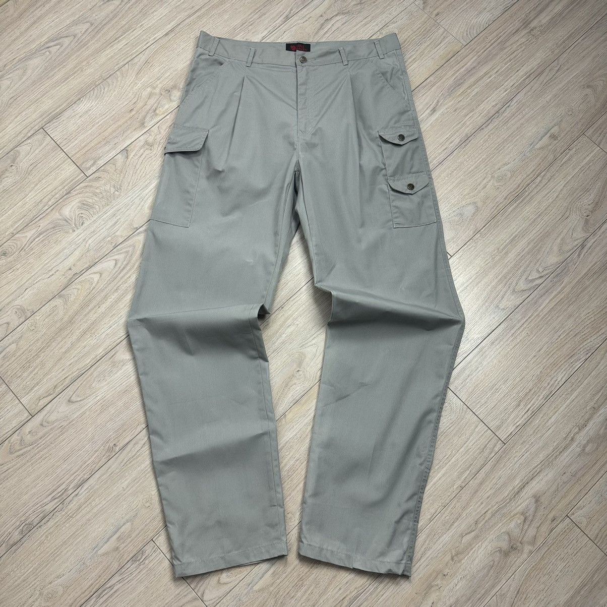 Fjallraven Vintage Fjallraven Y2K Nylon Polyester Grey Light Pants Size US 35 - 2 Thumbnail