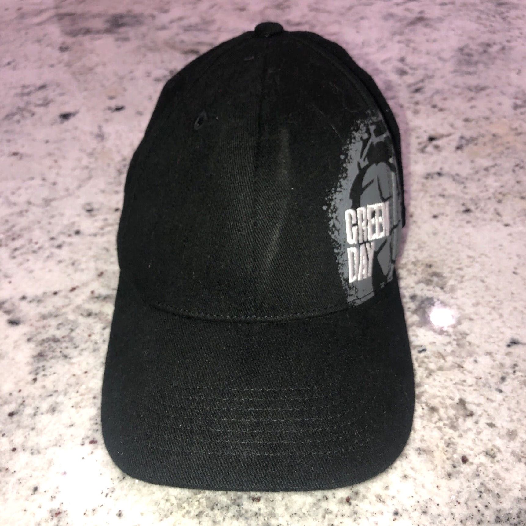 Vintage Green Day Baseball Cap Unisex Small Black Solid Hat Mens Womens New with Defects Size ONE SIZE - 2 Thumbnail
