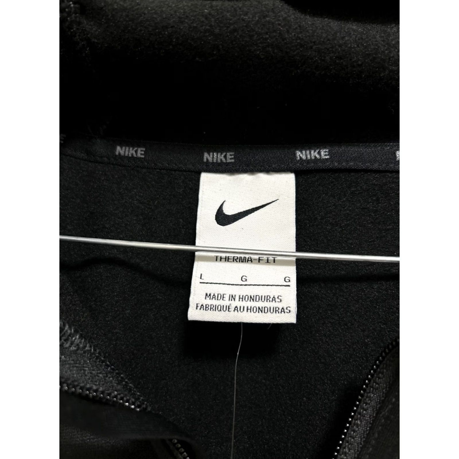 Nike Nike Therma Fit Hoodie Mens Large Black Sweatshirt Pullover Pockets DQ4844 010 Size US L / EU 52-54 / 3 - 7 Thumbnail