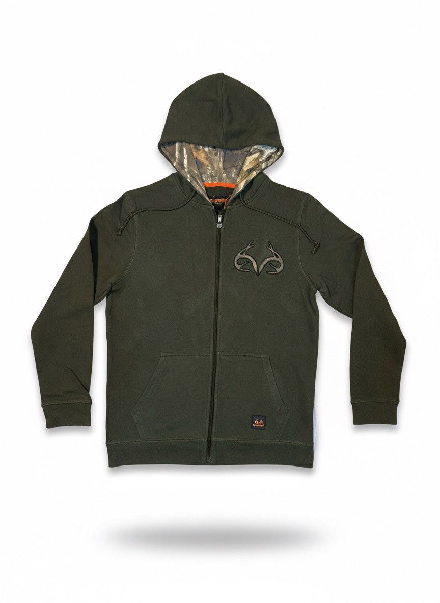 Realtree VTG x Realtree zip up hoodie x hunting logo Size US S / EU 44-46 / 1 - 1 Thumbnail