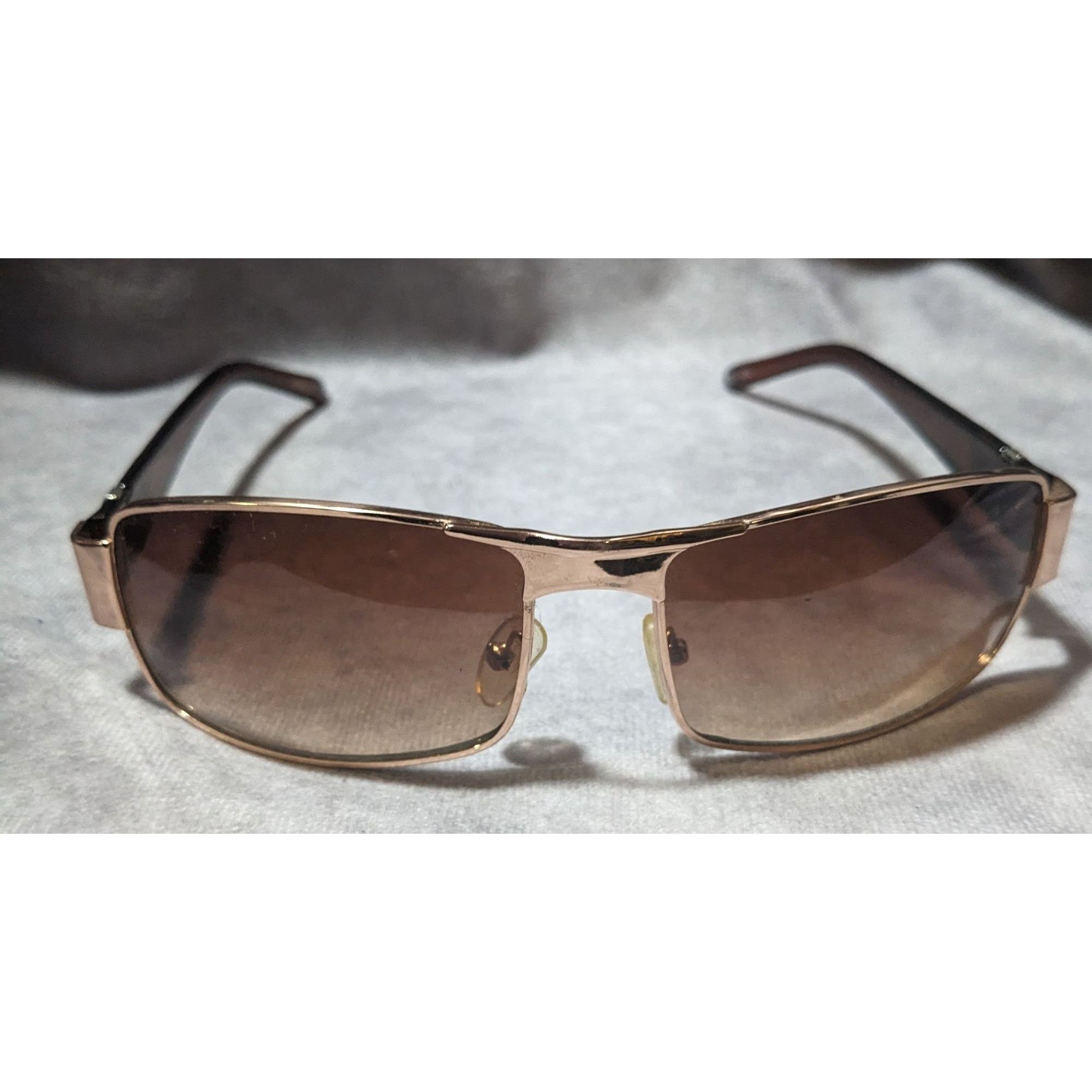 Other NY Sunglasses Gold And Wood Look Aviator Sunglasses Size ONE SIZE - 1 Thumbnail
