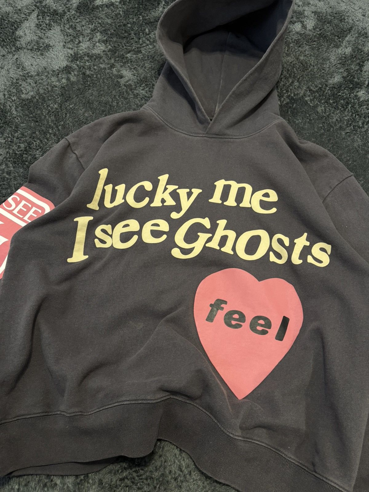 Japanese Brand Kanye Lucky Me I See Ghosts Hoodie Size US M / EU 48-50 / 2 - 2 Thumbnail