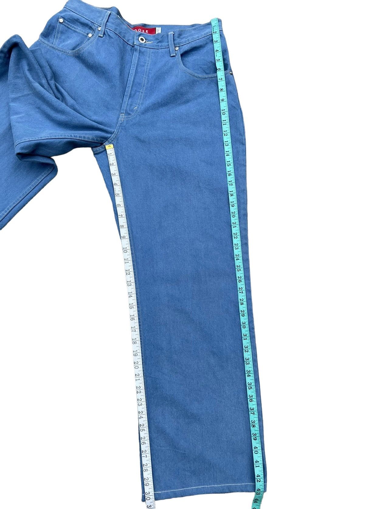 Levi's × Vintage VTG 1998 Levi’s Silvertab Turquoise Blue Denim Loose Jeans Size US 34 / EU 50 - 5 Thumbnail
