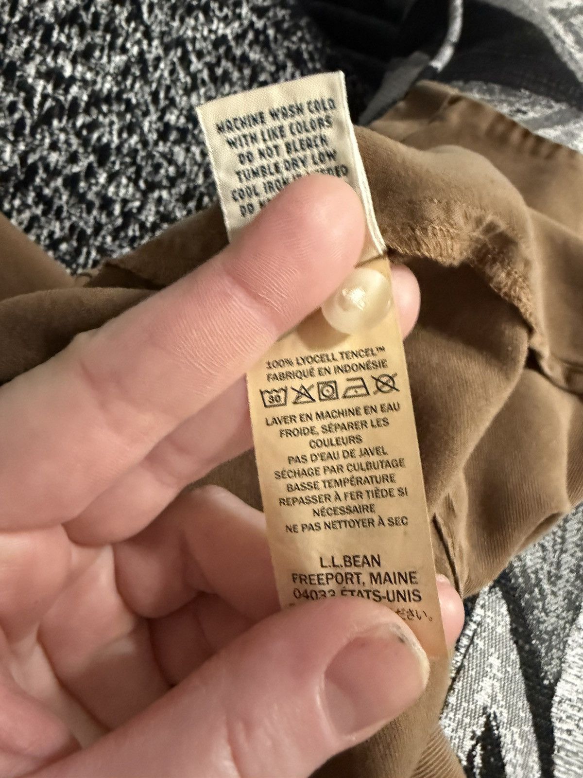 L.L. Bean LL Bean Tyncell Burton Down Shirt Brown Size 2X. Size US XXL / EU 58 / 5 - 7 Thumbnail