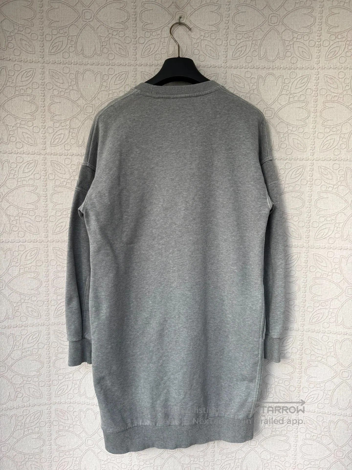 Burberry Burberry Long Logo Sweatshirt in Gray. Size XXS / US 00 / IT 34 - 2 Thumbnail