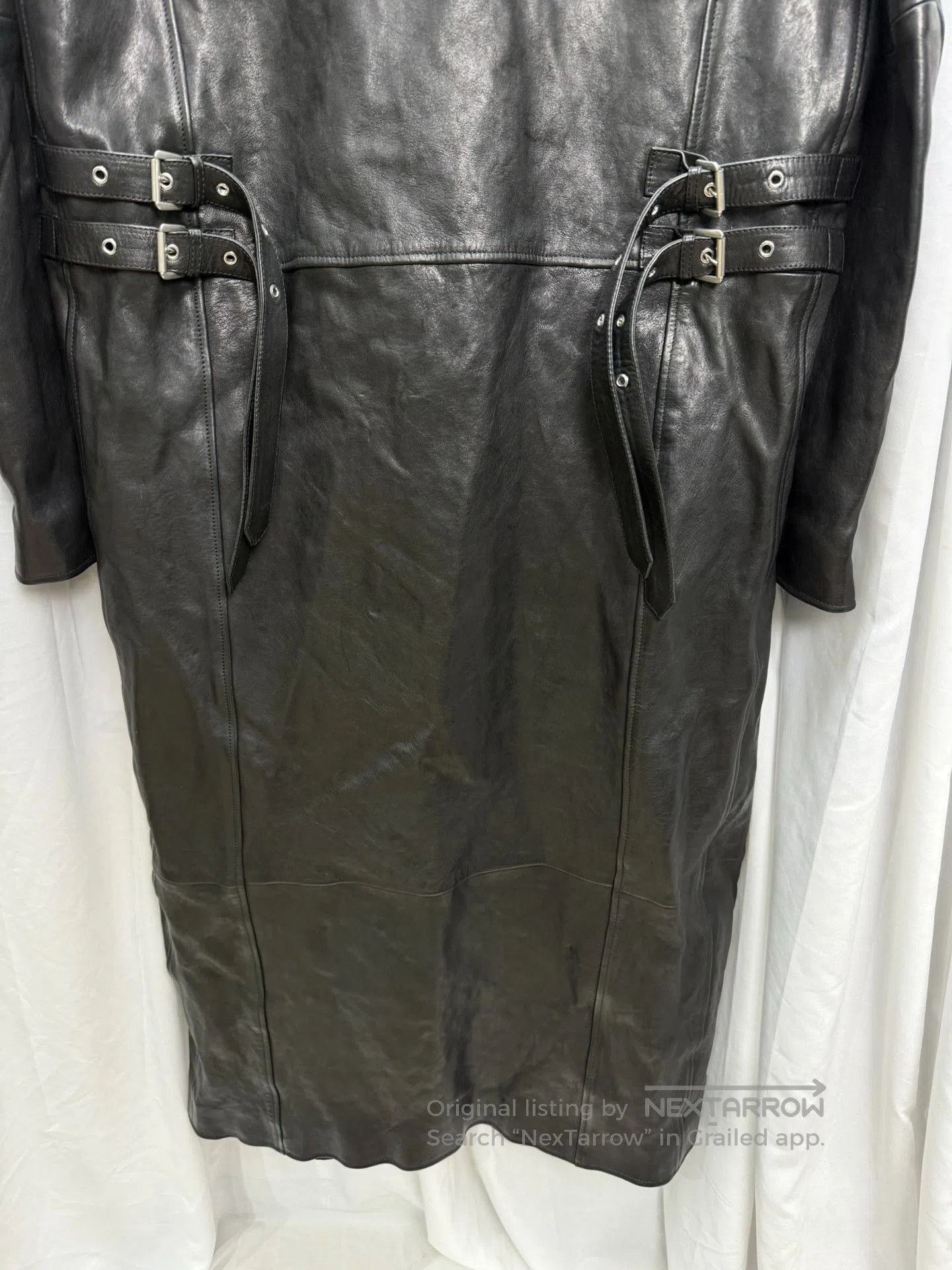 Ann Demeulemeester Ann Demeulemeester 24AW Long Biker Coat. Size US M / EU 48-50 / 2 - 7 Thumbnail