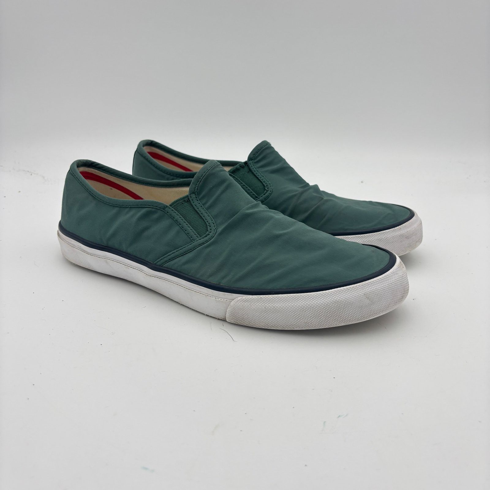 Orlebar Brown Orlebar Brown Doug Storm Green Slip On Sneakers Men's 10 Size US 10 / EU 43 - 1 Thumbnail