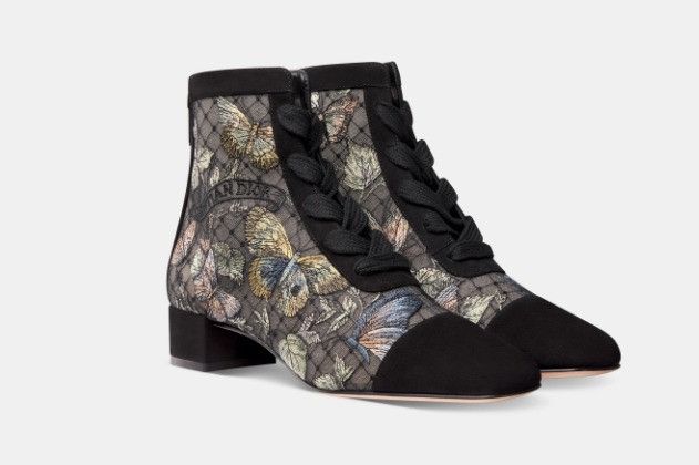 Dior o1w1db11124 Naughtily-D Ankle Boots in Multicolor Size US 7 / IT 37 - 2 Thumbnail