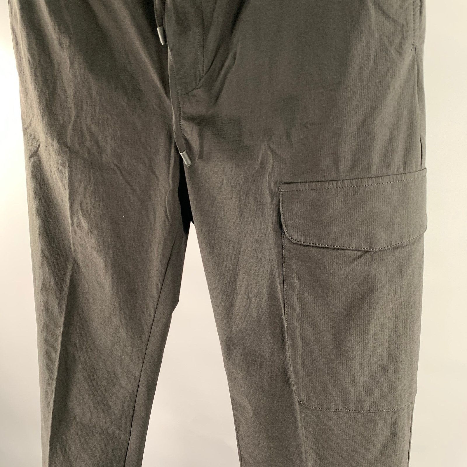 KESTIN KESTIN Size L Black Nylon Elastane Cargo Casual Pants Size US 36 / EU 52 - 2 Thumbnail