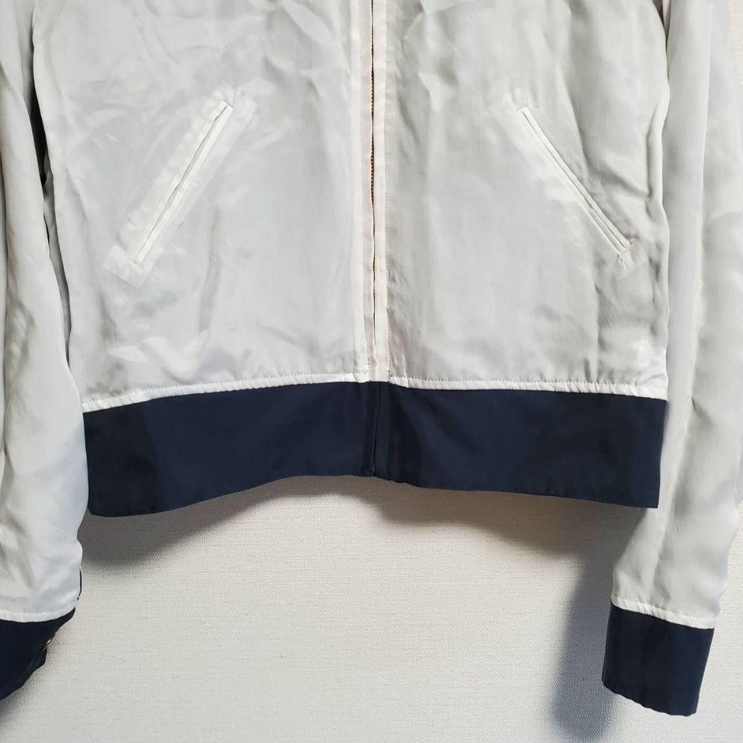 KOZABURO KOZABURO Satin Reversible Souvenir Jacket Navy 1 Size US S / EU 44-46 / 1 - 7 Thumbnail
