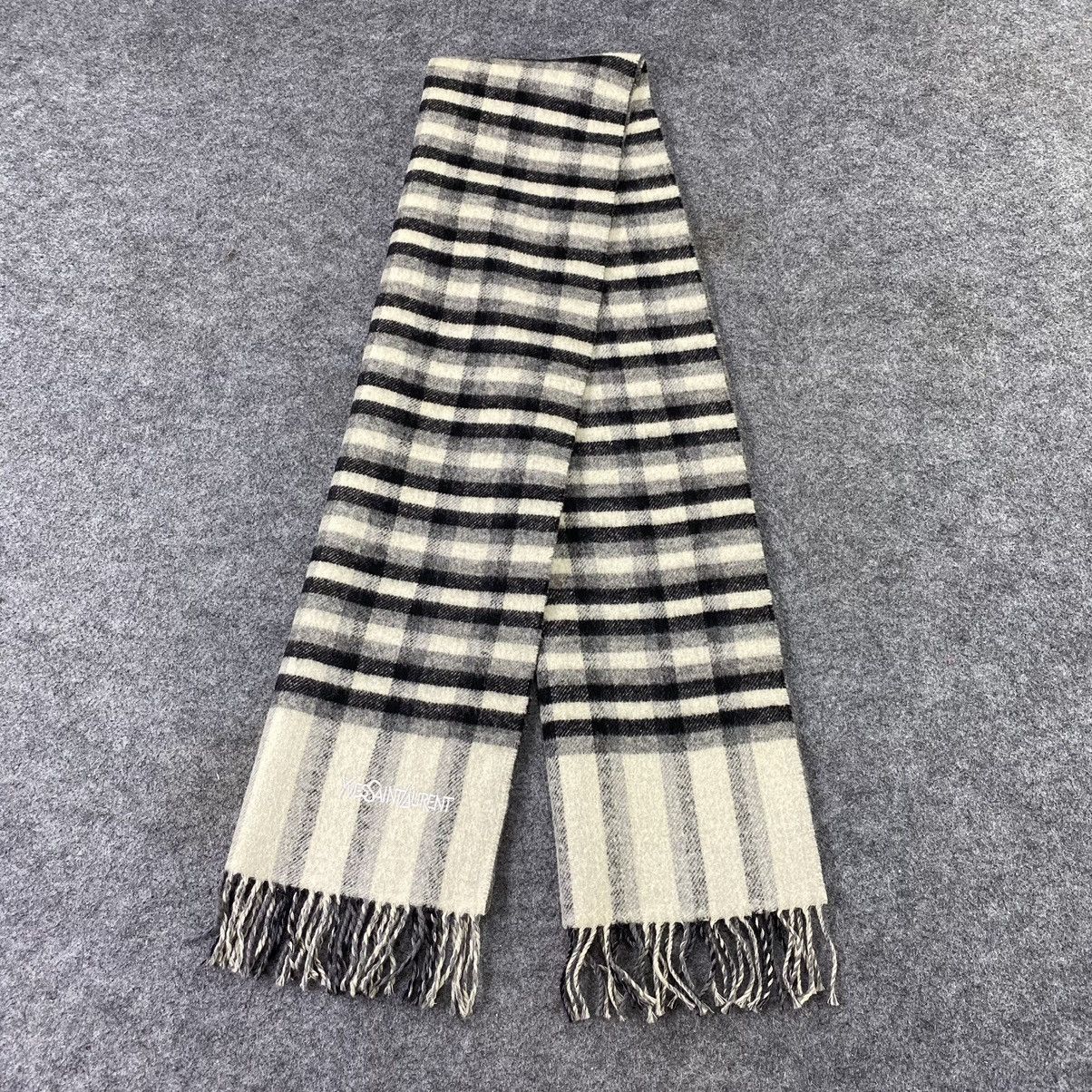 Other × Vintage Vintage Yves Saint Laurent Scarf / Muffler / Neckwear-T1423 Size ONE SIZE - 2 Thumbnail