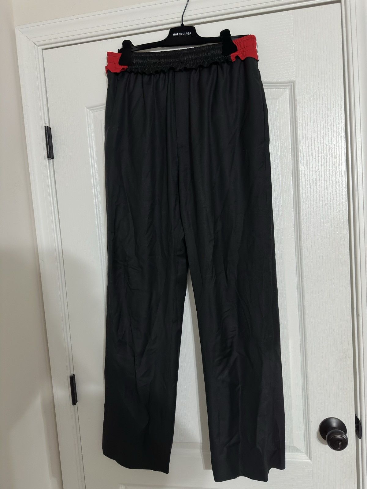 image of Balenciaga Saggy Short Pants in Black, Men's (Size 32)