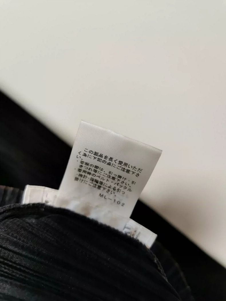 Issey Miyake Issey Miyake size:3 Black digital long-sleeved top Size M / US 6-8 / IT 42-44 - 5 Thumbnail