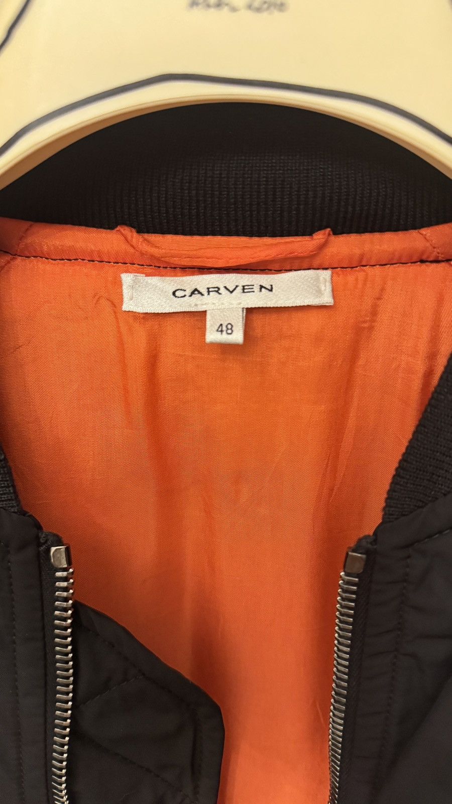 Carven Carven MA-1 tailed Bomber Jacket size 48 Size US M / EU 48-50 / 2 - 2 Thumbnail