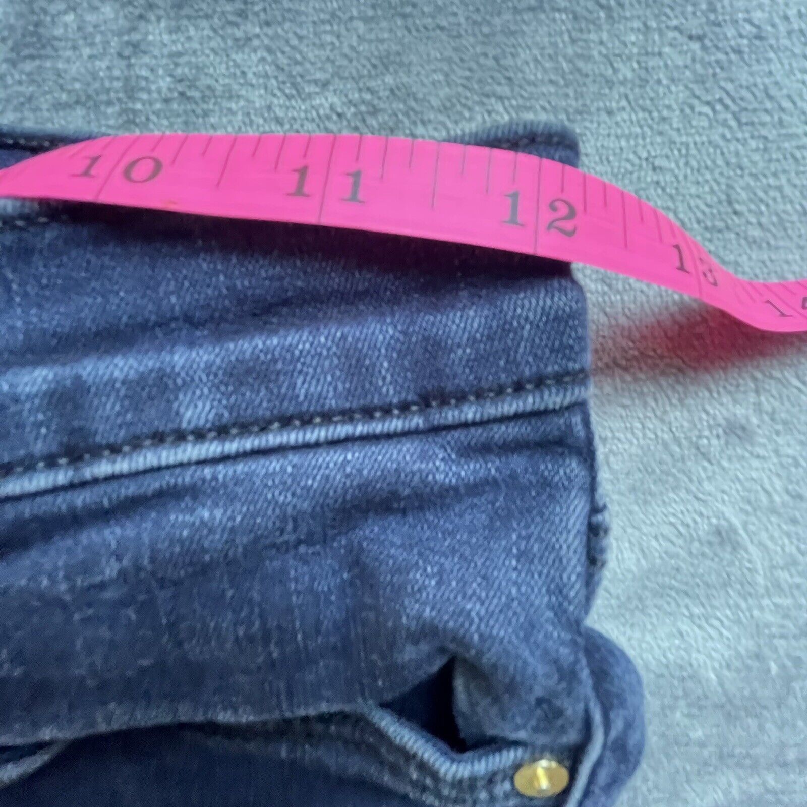 J Brand J Brand Jeans Womens 25 Cropped Skinny Blue Mercy Distressed Size 25" / US 0 / IT 36 - 8 Thumbnail