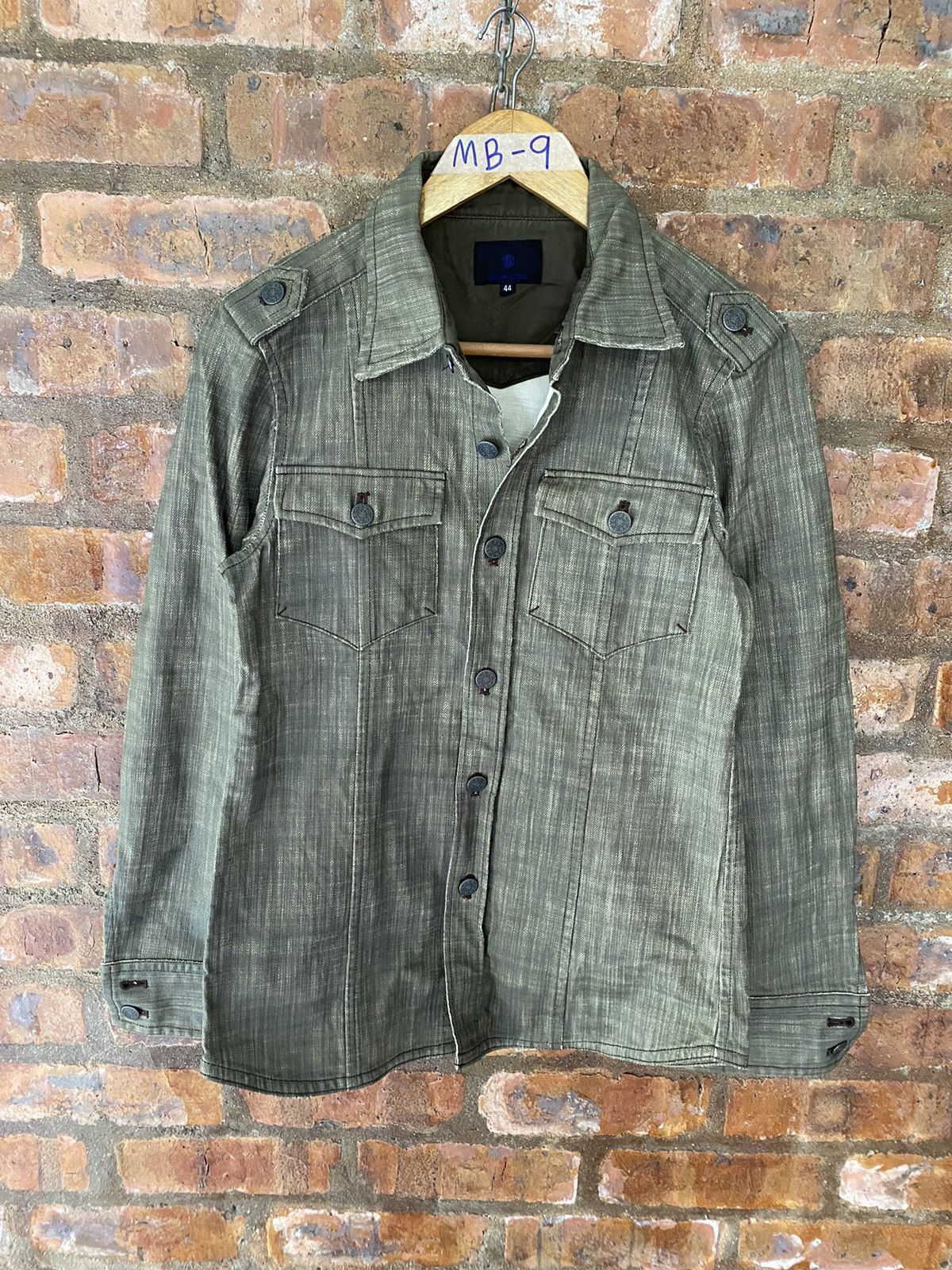 5351 POUR LES HOMMES 2000s Custom Culture Japan Moleskin slab denim Size US S / EU 44-46 / 1 - 2 Thumbnail