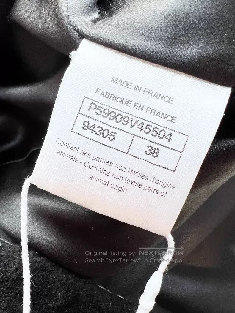 Chanel Chanel Two-pocket mahair lapel coat Size XS / US 0-2 / IT 36-38 - 6 Thumbnail