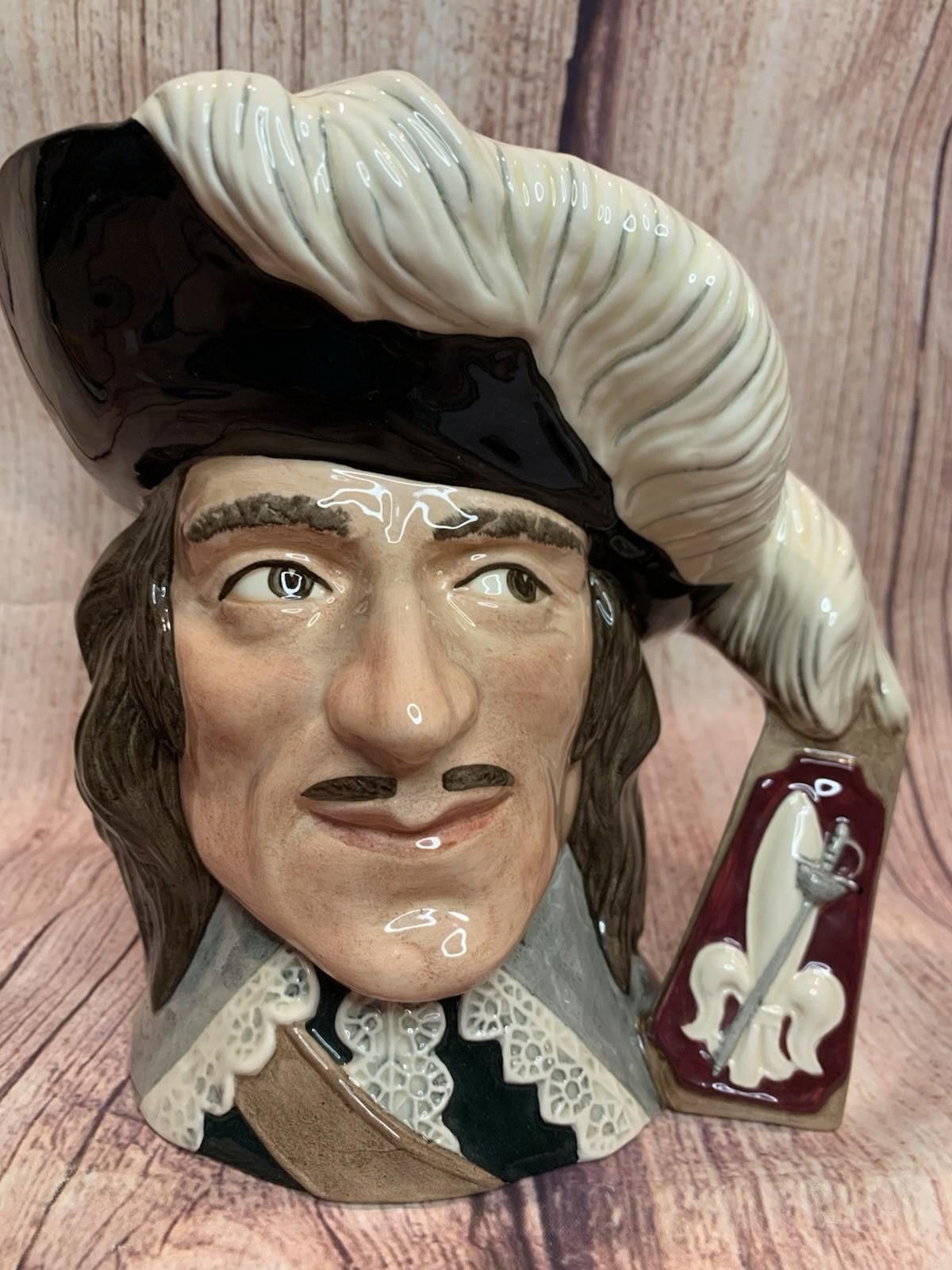 Royal Doulton D'Artagan Toby Jug Model #D6691