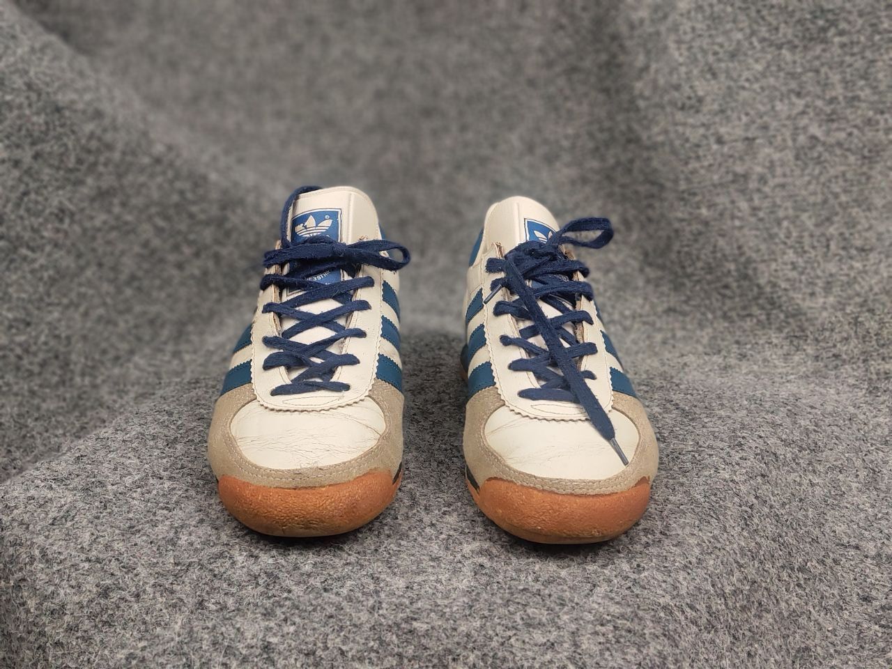 Adidas Rare Vintage 70's Adidas ROM Leather Sneakers Yugoslavia Size US 6 / EU 39 - 8 Thumbnail