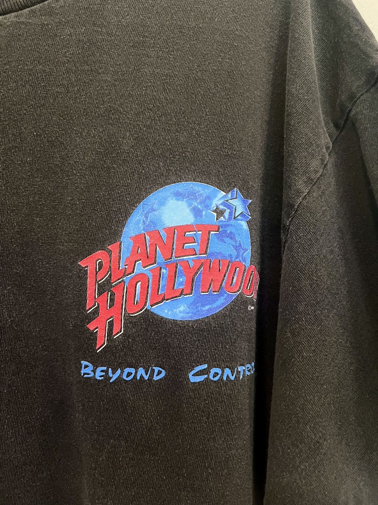 Planet Hollywood Vintage Planet Hollywood “Beyond Control” Tee Made in USA L Size US L / EU 52-54 / 3 - 2 Thumbnail