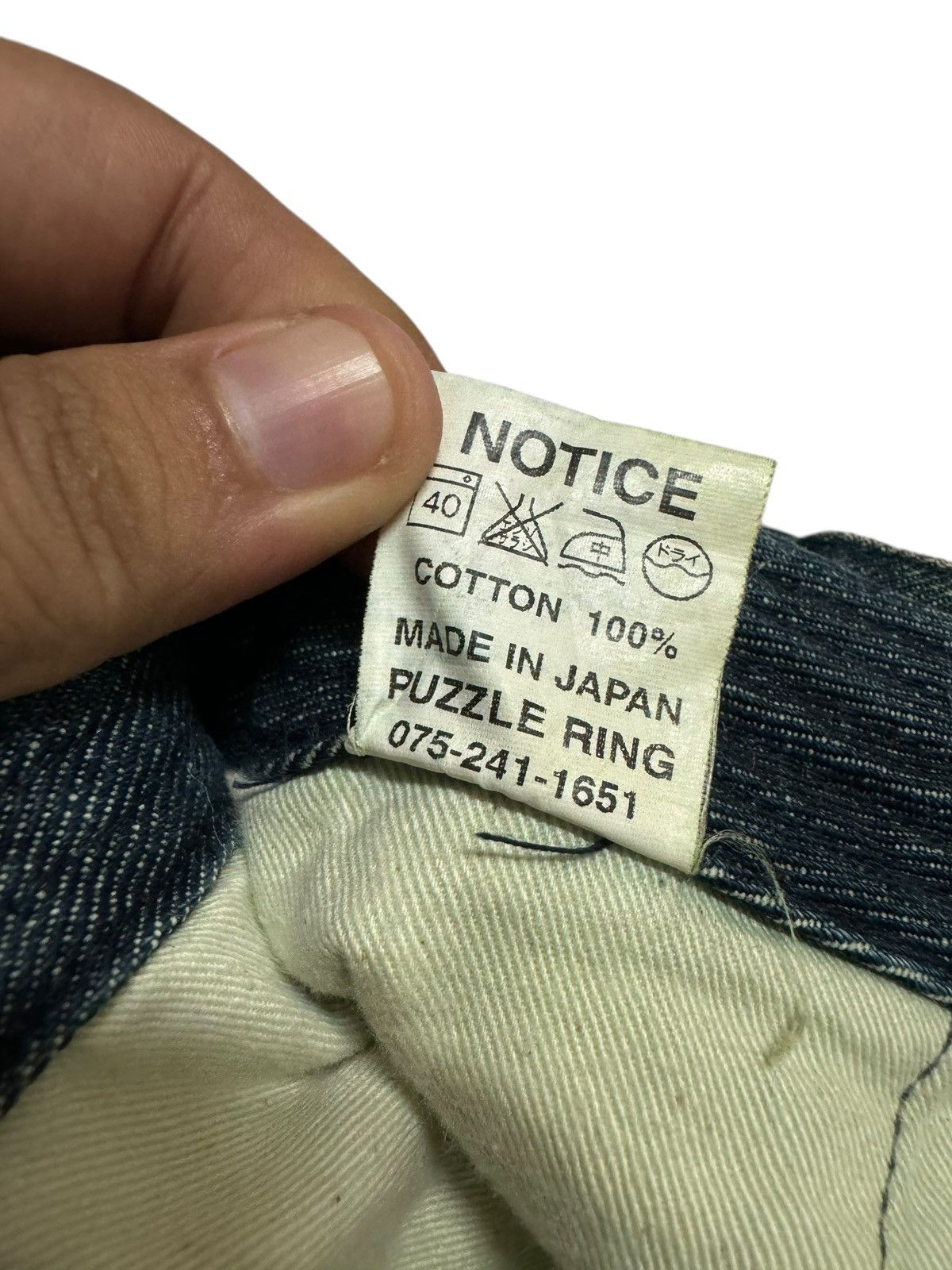 Mister Freedom Sassafras Puzzle Ring Multipocket Jeans Size US 31 - 13 Thumbnail