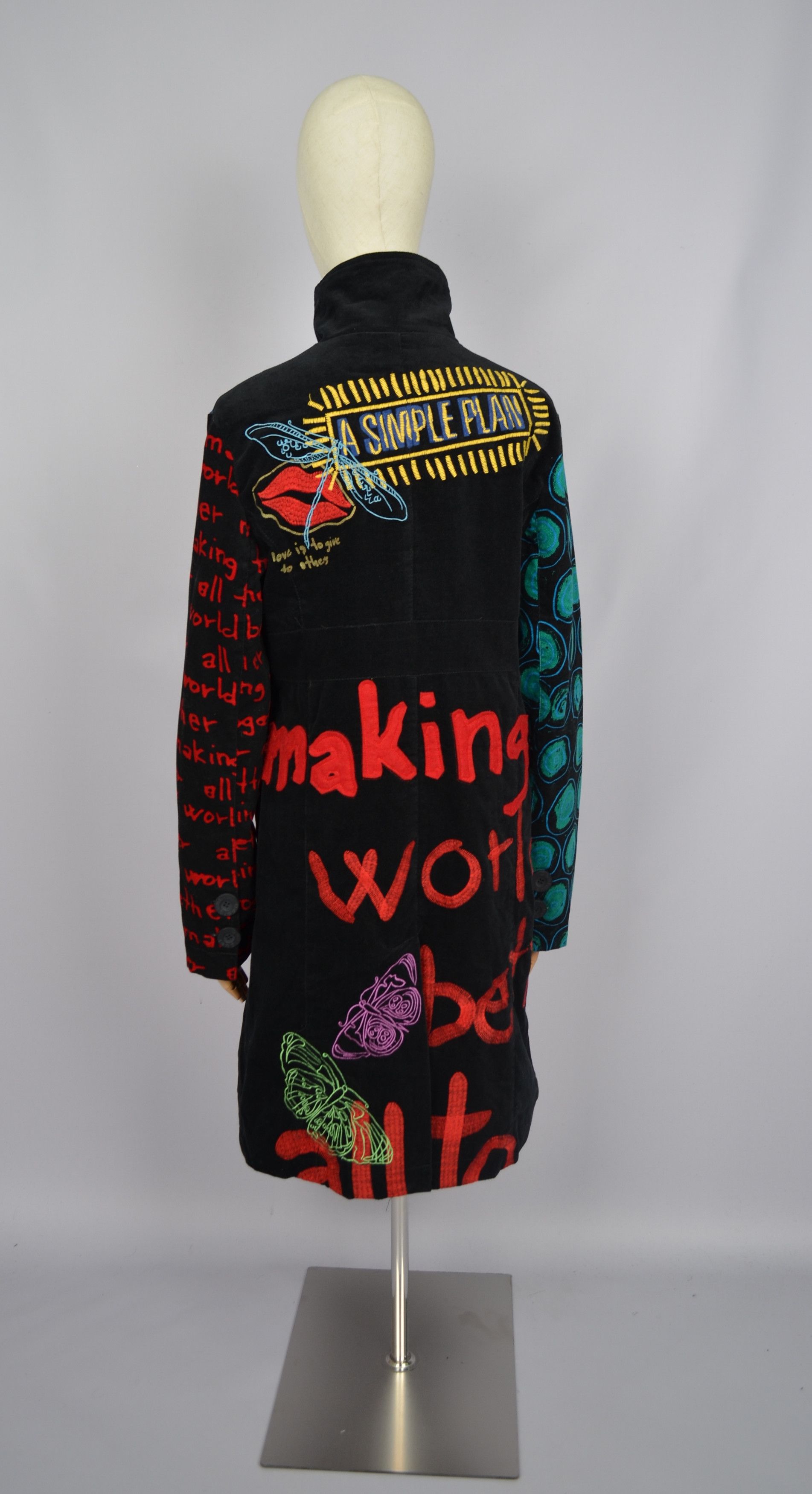 Desigual Desigual Multicolored Printed Jacket Coat Size 42/L Designer Size L / US 10 / IT 46 - 9 Thumbnail