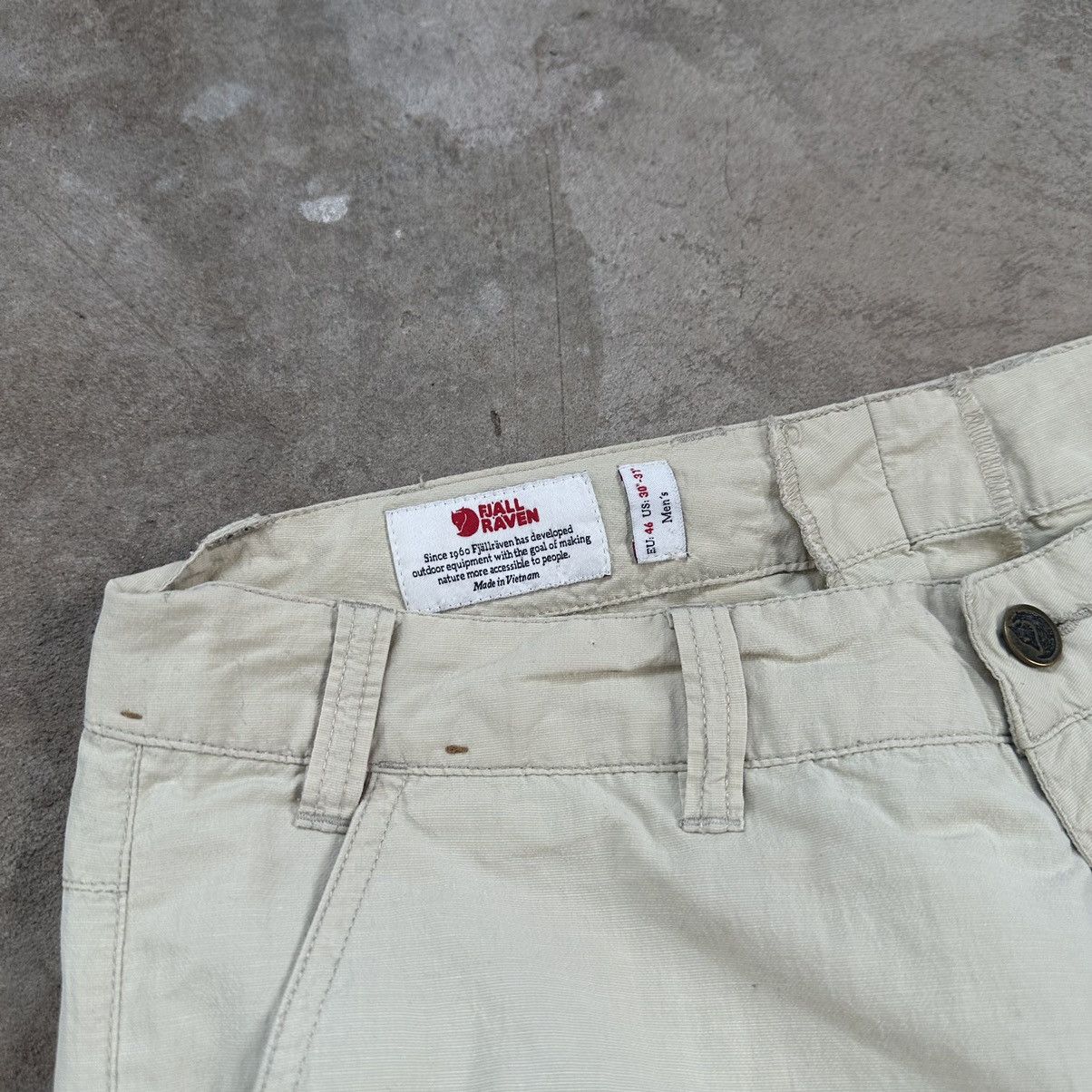 Fjallraven Fjallraven G1000 Vintage Outdoor Cargo Pants Size US 30 / EU 46 - 5 Thumbnail