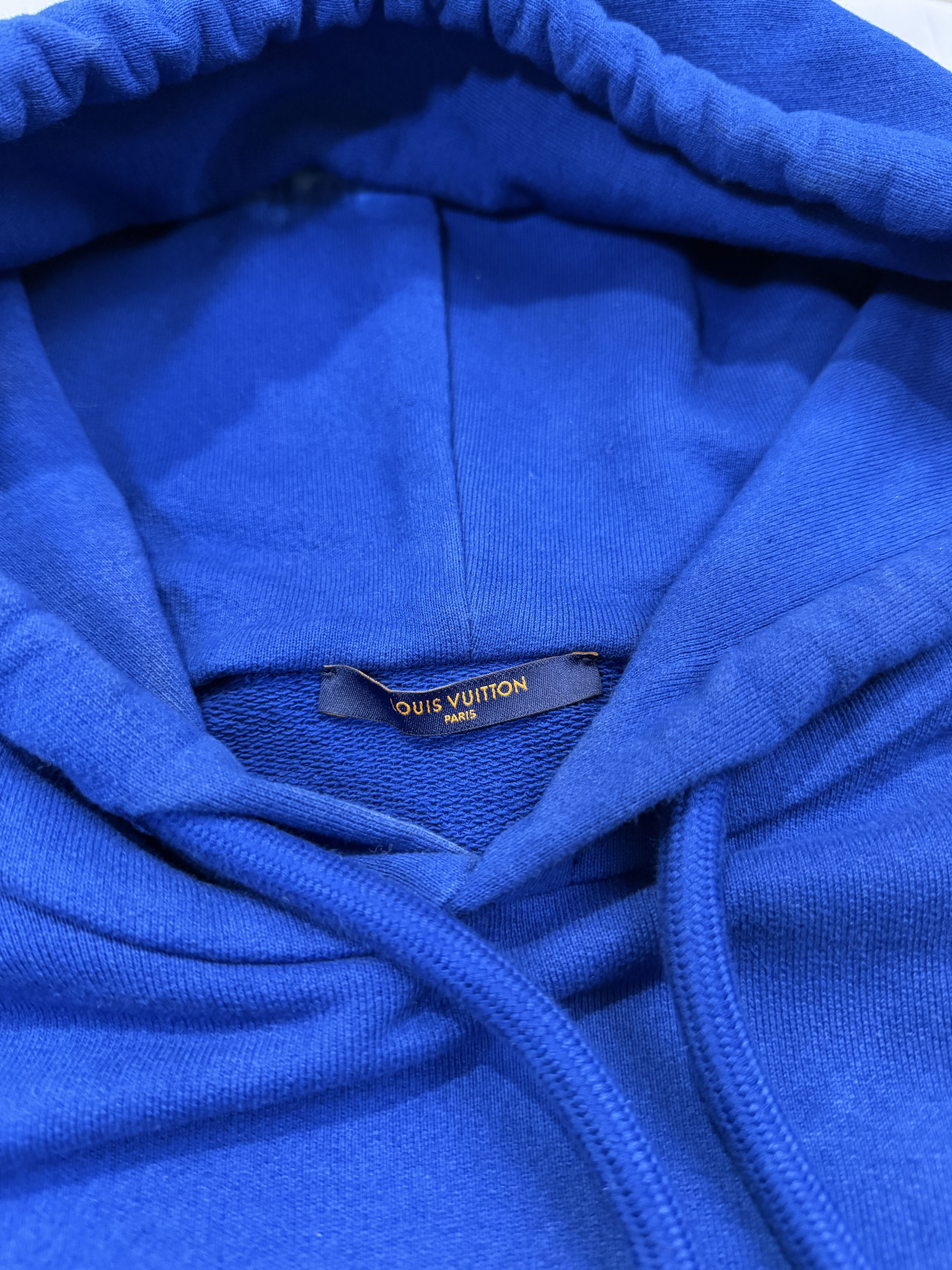 Louis Vuitton Louis Vuitton LV Tie Dye Blue Hoodie Size US L / EU 52-54 / 3 - 5 Thumbnail
