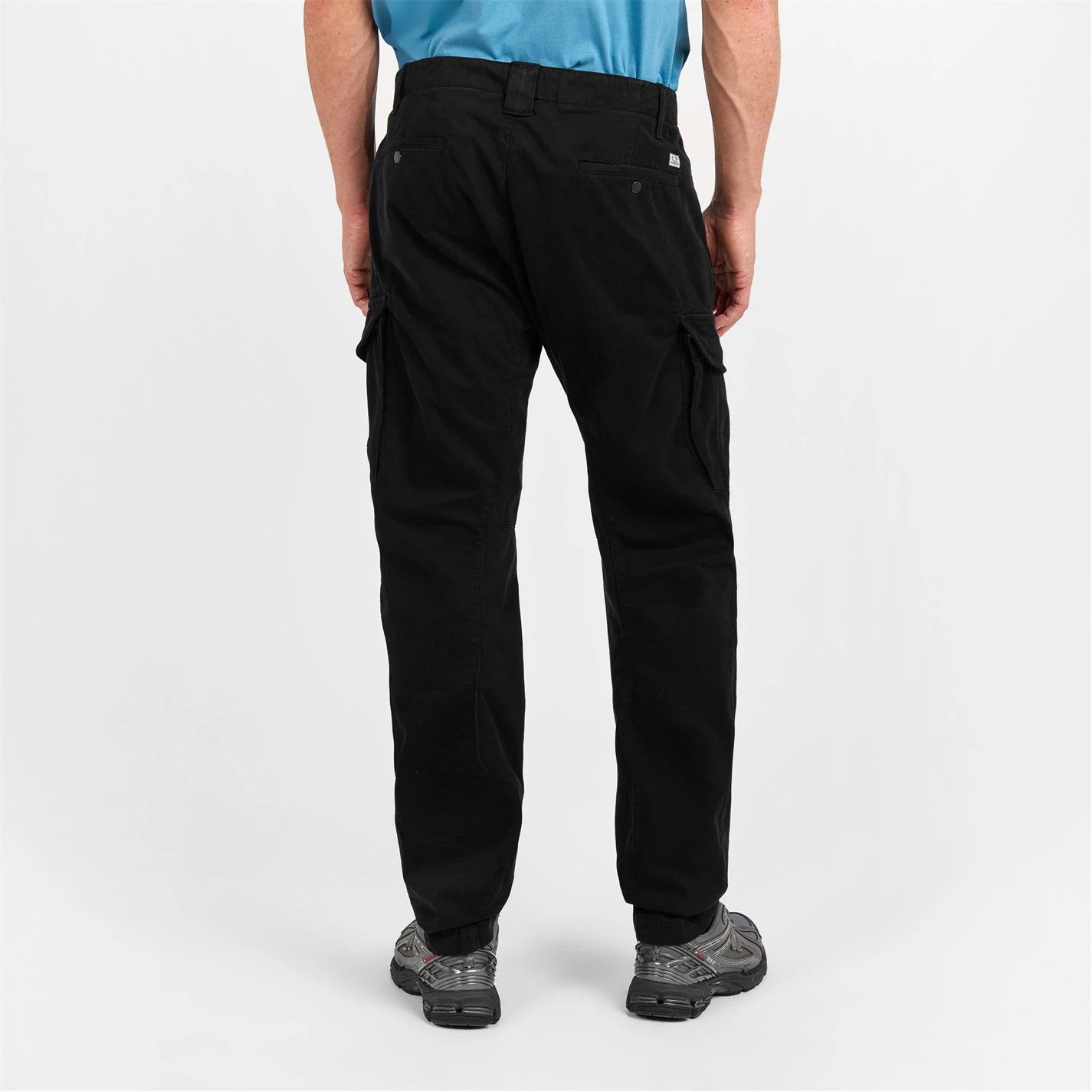 C.P. Company o1g2r1mq0426 Lens Cargo Trousers in Black Size US 36 / EU 52 - 4 Thumbnail
