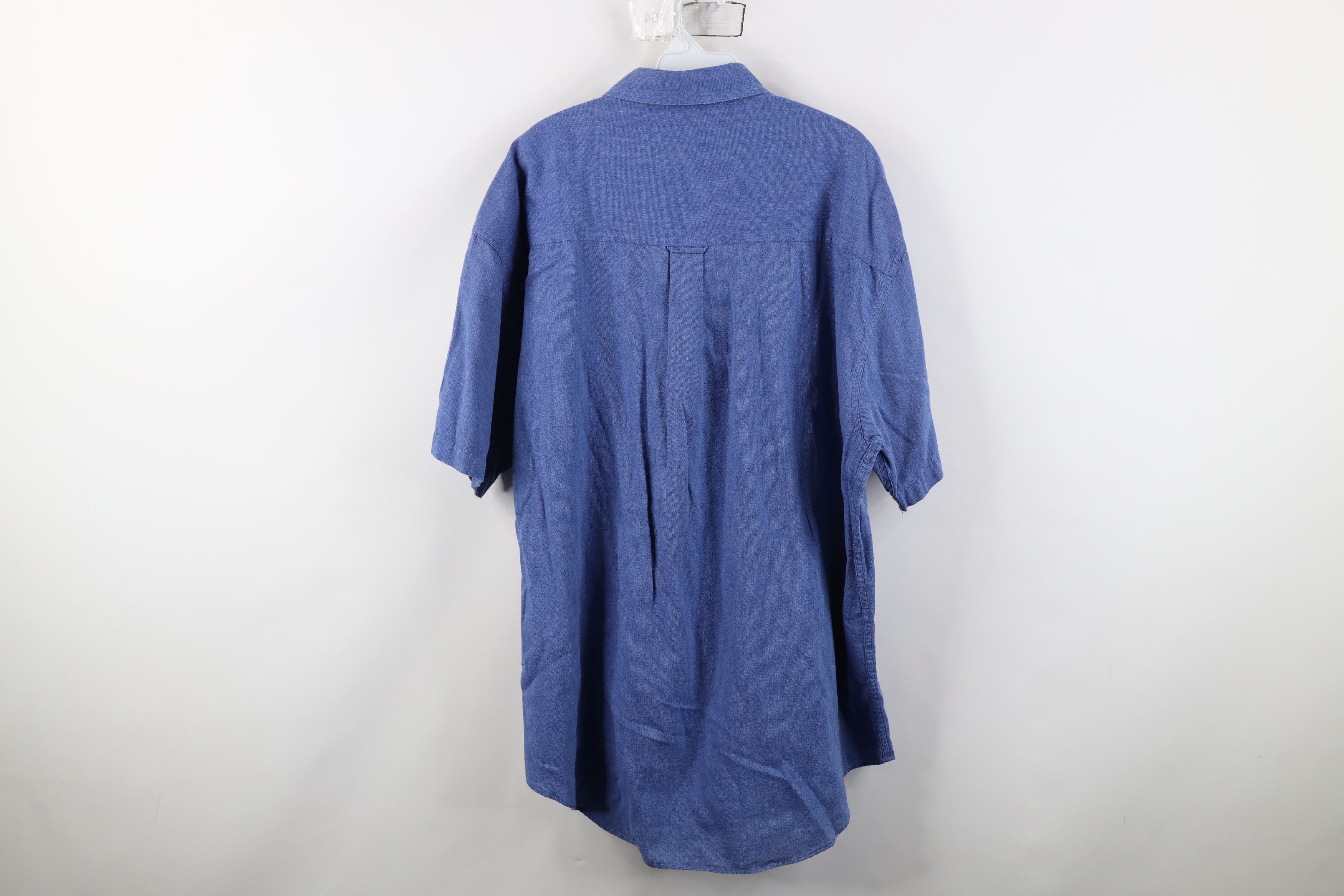 Ralph Lauren Vintage 90s Chaps Ralph Lauren Short Sleeve Button Shirt Size US XL / EU 56 / 4 - 10 Thumbnail