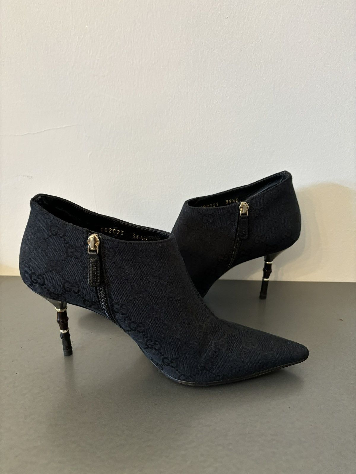 Gucci Rare Gucci by Tom Ford Ankle Boots Logo Canvas Size US 9 / IT 39 - 9 Thumbnail