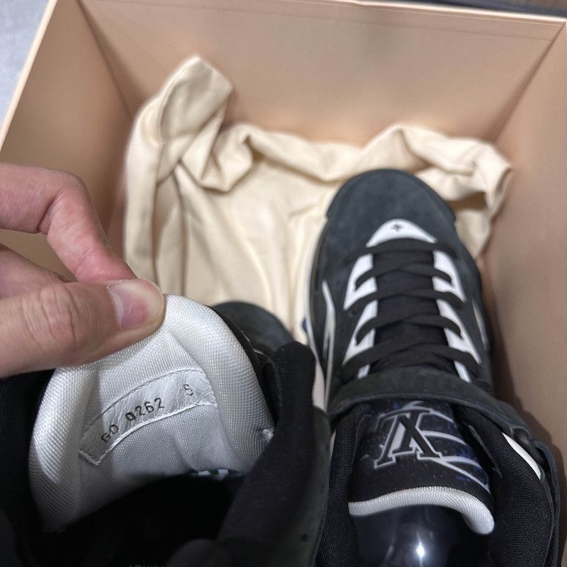 Louis Vuitton Louis Vuitton Trainer 2 High-Top Sneakers Size US 7.5 / IT 37.5 - 5 Thumbnail