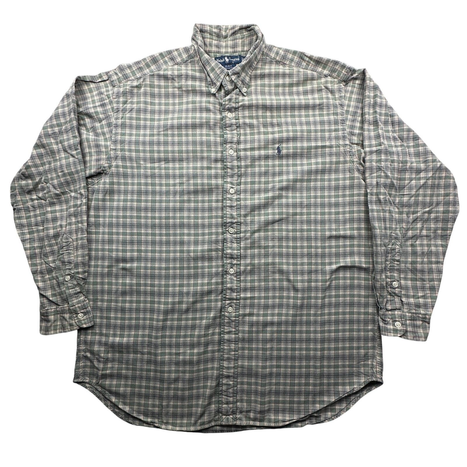 Ralph Lauren Ralph Lauren Blake Button Down Shirt Men XL Plaid Green Pony Size US XL / EU 56 / 4 - 1 Thumbnail