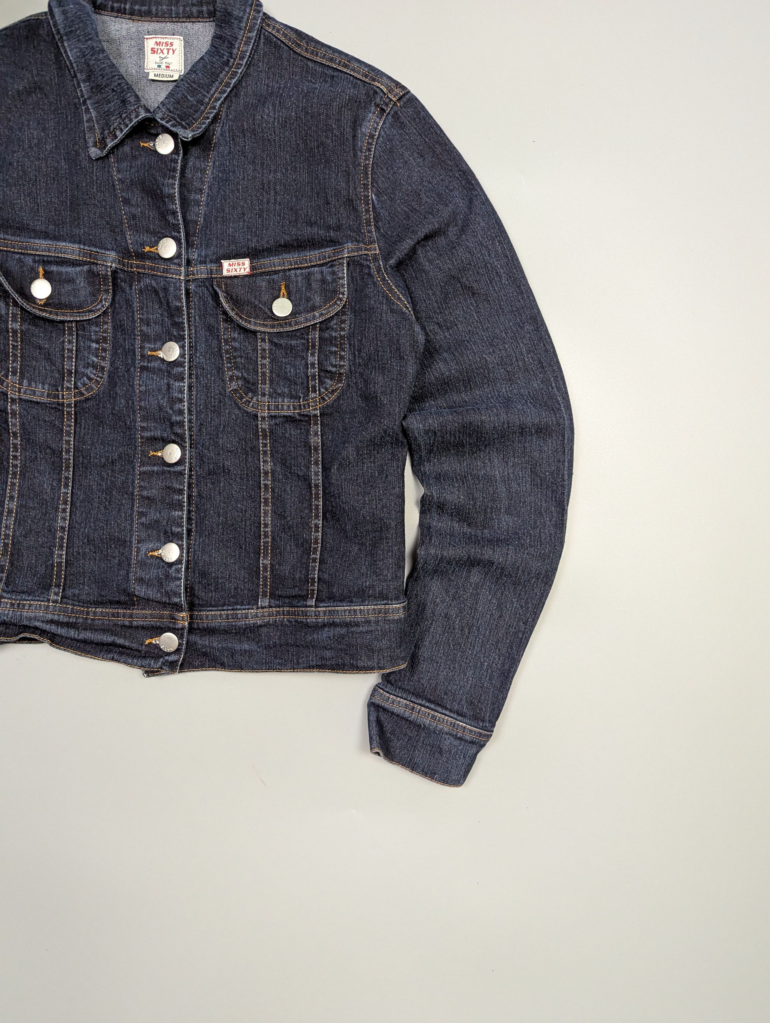 Miss Sixty VTG Y2K Miss Sixty Distressed Denim Jacket M Size M / US 6-8 / IT 42-44 - 4 Thumbnail
