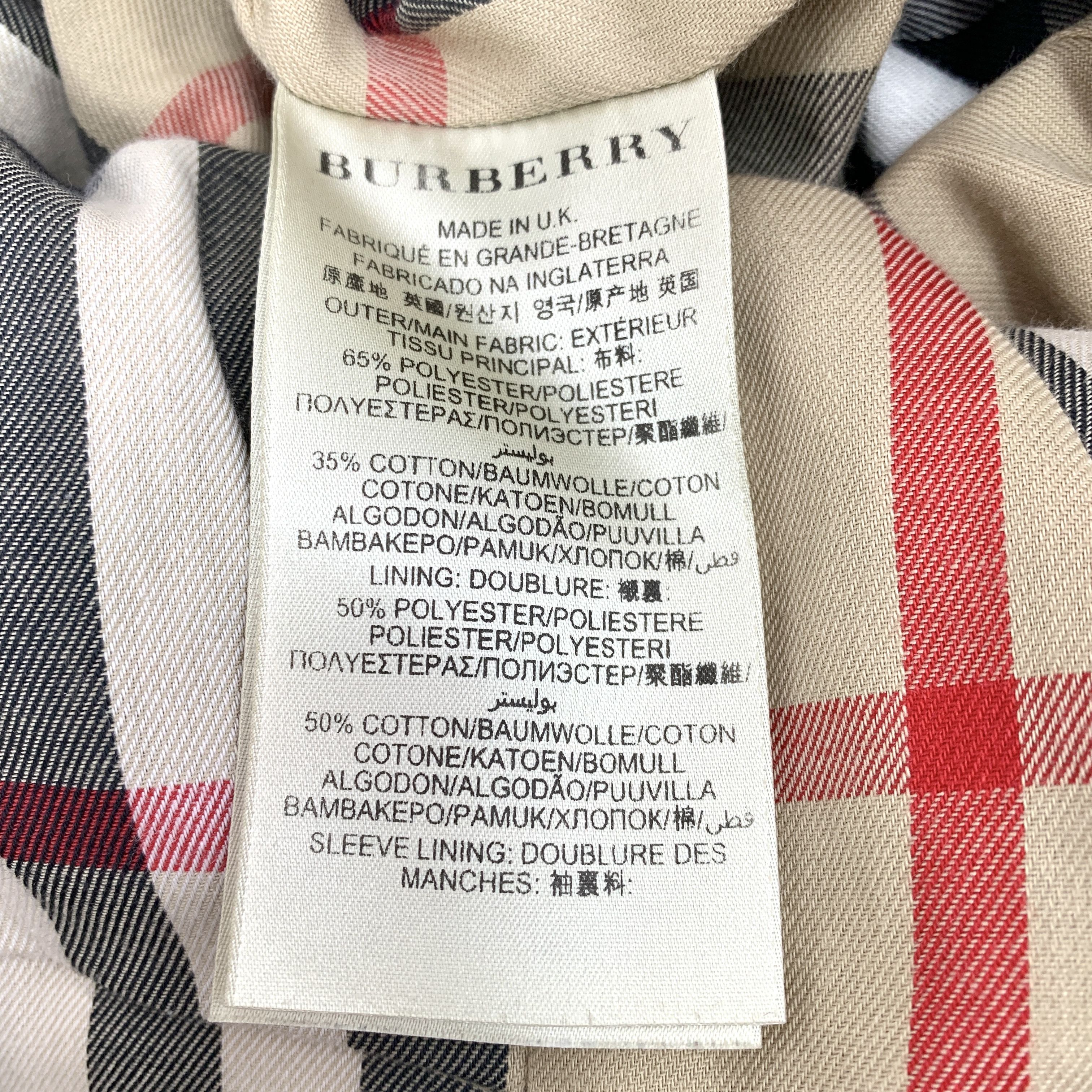 Burberry Burberry Trench Coat – Khaki (Size XS) Size XS / US 0-2 / IT 36-38 - 3 Thumbnail