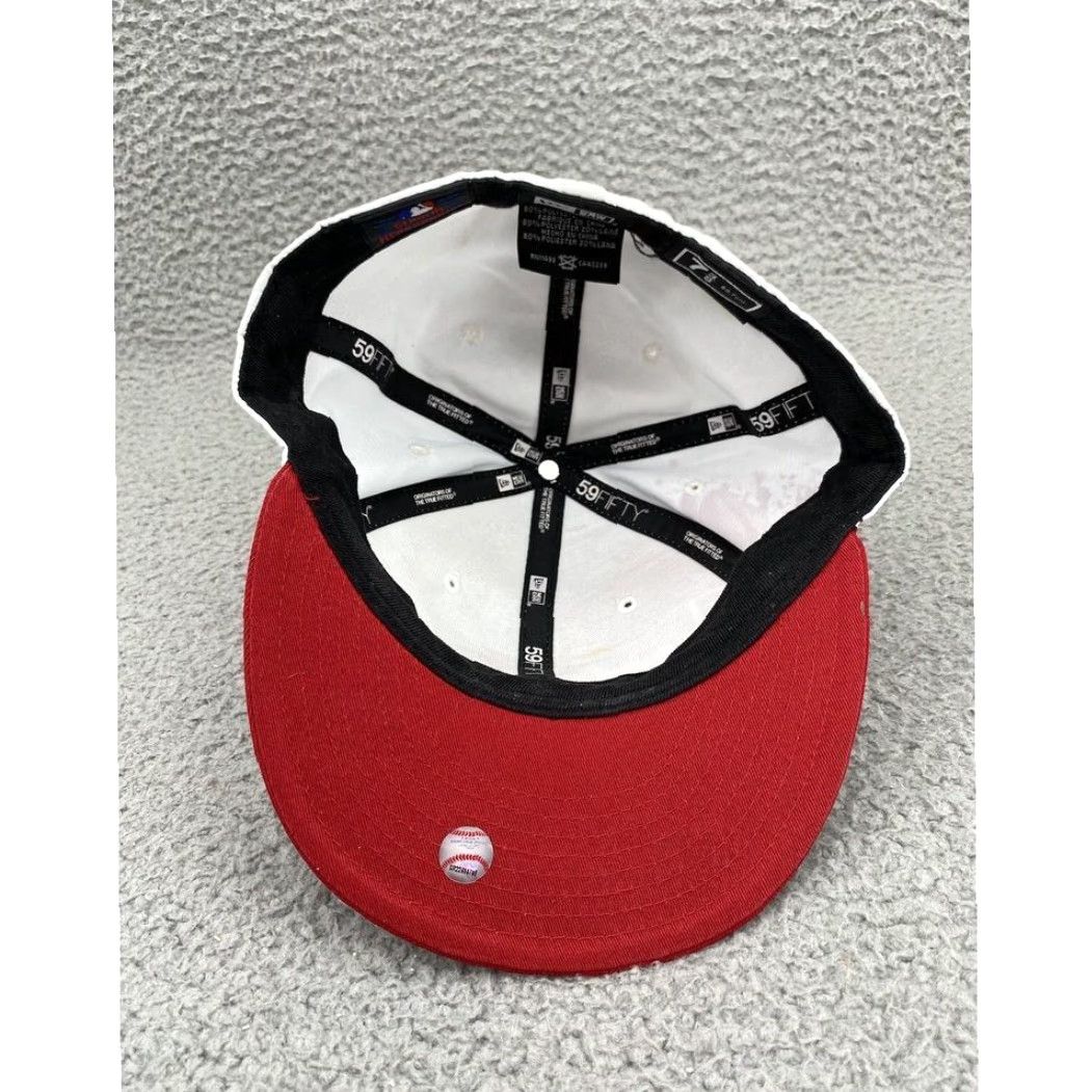 New Era San Francisco Giants New Era Hat Cap Fitted 59FIFTY Wool Blend MLB Baseball Mens Cap White 7 3/8 Vintage? No (exclude) Size ONE SIZE - 6 Thumbnail