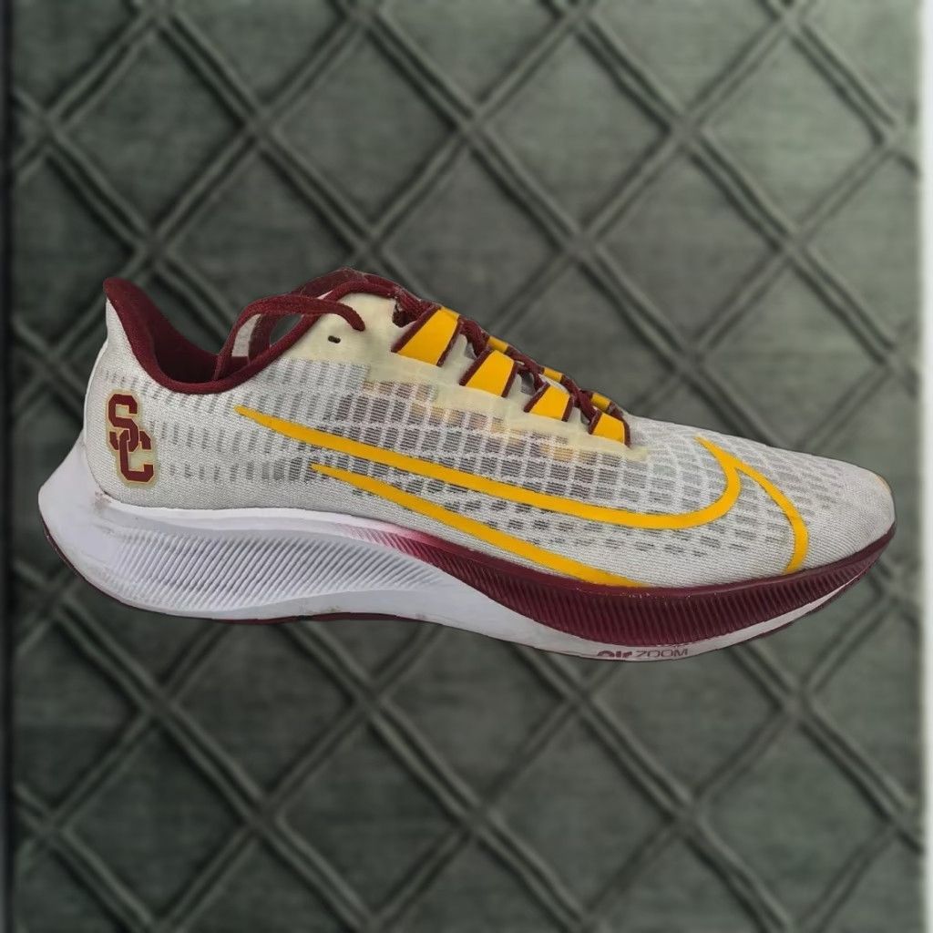 Nike Nike USC Trojans Air Zoom Pegasus 37 CZ5396-100 Mens Size 11 Sneaker Size US 11 / EU 44 - 1 Thumbnail